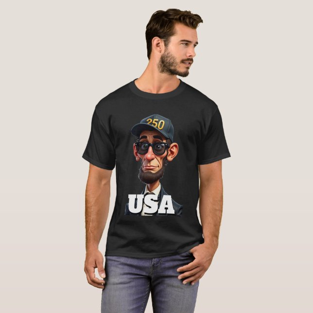Camiseta 250th America's 4th of July Independence Day  (Frente Completa)