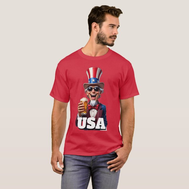 Camiseta 250th America's 4th of July Independence Day  (Frente Completa)