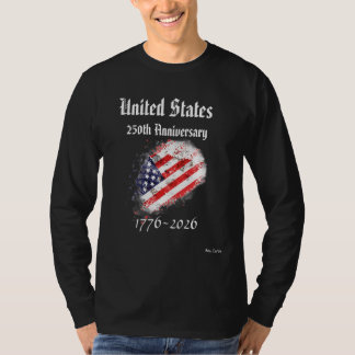 Camiseta 250th USA Anniversary