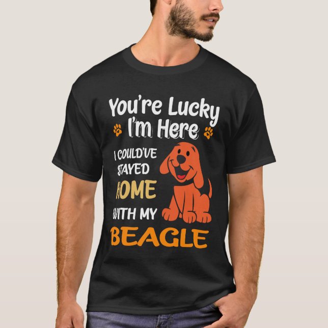 Camiseta 253 Você Tem Sorte - Lar Com Minha Bola (Frente)