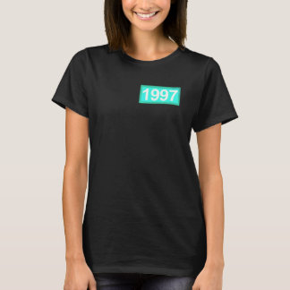 Camiseta 25 Anos de Idade Vintage 1997 25º Aniversário 1