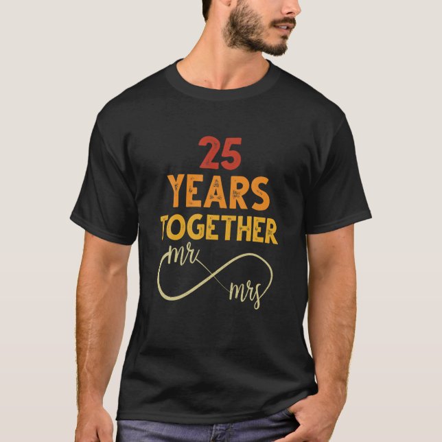 Camiseta 25 Anos Juntos (Frente)
