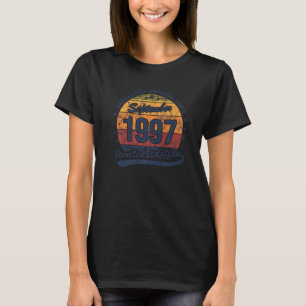 Camiseta 25 Birthday Absolutamente Incrível Vintage Setemb