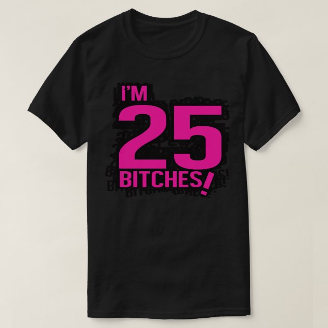 Camiseta 25 cabras (Frente do Design)