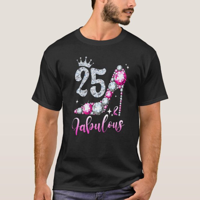 Camiseta 25 E Fabuloso Calçados De Alto Curso 25 (Frente)
