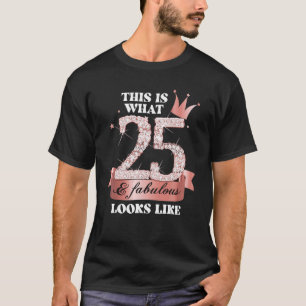 Camiseta 25 e fabuloso I Black Peach Party Group Candid Pho