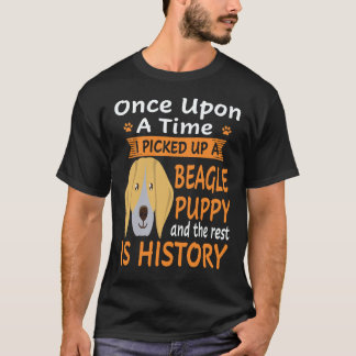 Camiseta 25 Era Uma Vez - Cachorrinho Beagle Beagle
