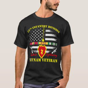 Camiseta 25 Inantry Division Vietnam Veteran Tee
