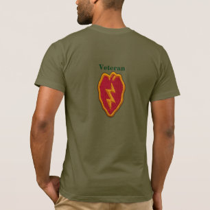 Camiseta 25 Infantaria Divisão de Veteranos Vets LRRPS