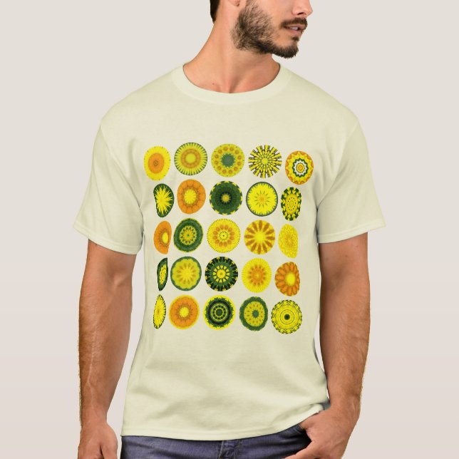Camiseta 25 Mandalas I - Personalizado (Frente)