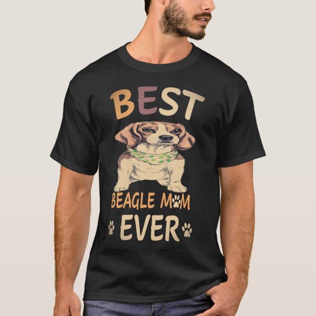 Camiseta 25 Melhor Beagle Mãe Eternamente Beagle (Frente)