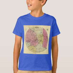 Camiseta 25 milhas em torno de Minneapolis - mapa 1881