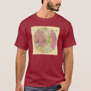 Camiseta 25 milhas em torno de Minneapolis - mapa 1881