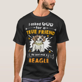 Camiseta 25 Perguntou A Deus Um Beagle
