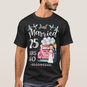 Camiseta 25 - Recem casados 25 Anos