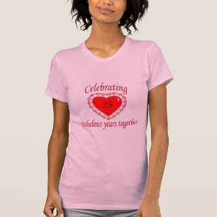 Camiseta 25o. Aniversário