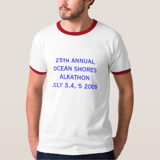 Camiseta 25o ANNUALOCEAN SUPORTA ALKATHONJULY 3,4, 5 2009