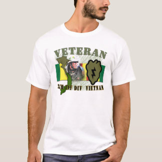 Camiseta 25o Inf Div - Vietnam (nenhum CIB)