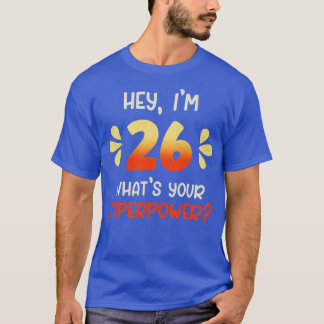 Camiseta 26.º aniversário 1