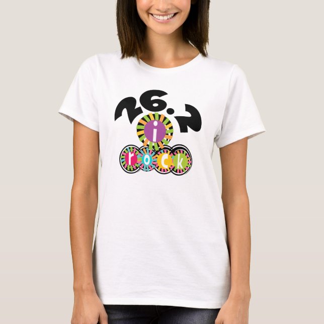 Camiseta 26.2 I Rock T-shirts (Frente)