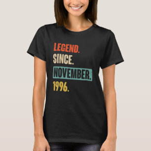 Camiseta 26 anos, 26 anos, Aniversário, Legenda BDay Desde