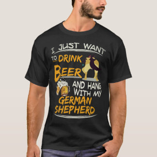 Camiseta 26 Eu Só Quero Beber Cerveja E Passar O Tempo Com