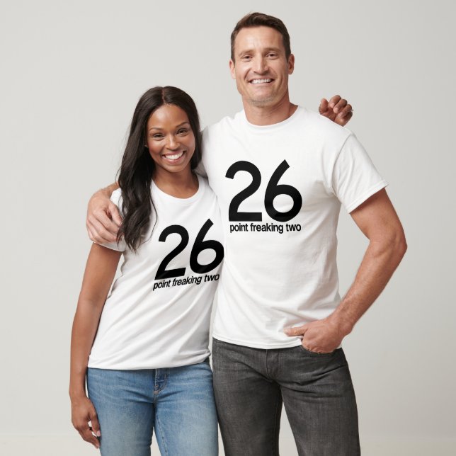 Camiseta 26 pontos assustadores 2 (Unissex)
