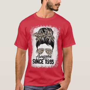 Camiseta 27 anos de idade incrível desde 1995 Leopard 27th