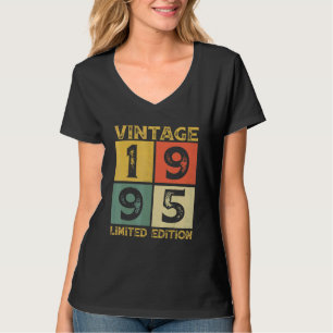 Camiseta 27 anos de idade Retro 1995 27º aniversário