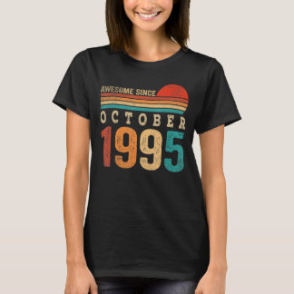 Camiseta 27 anos é incrível desde outubro de 1995 27º anive