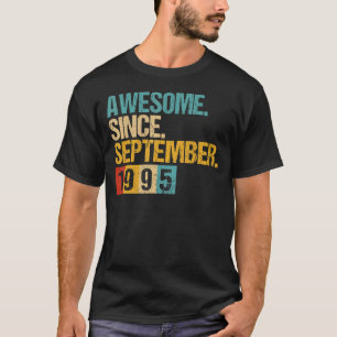 Camiseta 27 anos é incrível desde setembro de 1995 27º 1