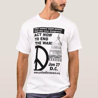 Camiseta 27 de janeiro protesto