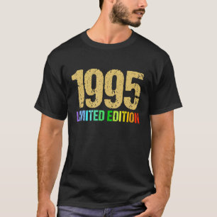 Camiseta 27.o aniversário Damas Mens 27 Anos 1995 1