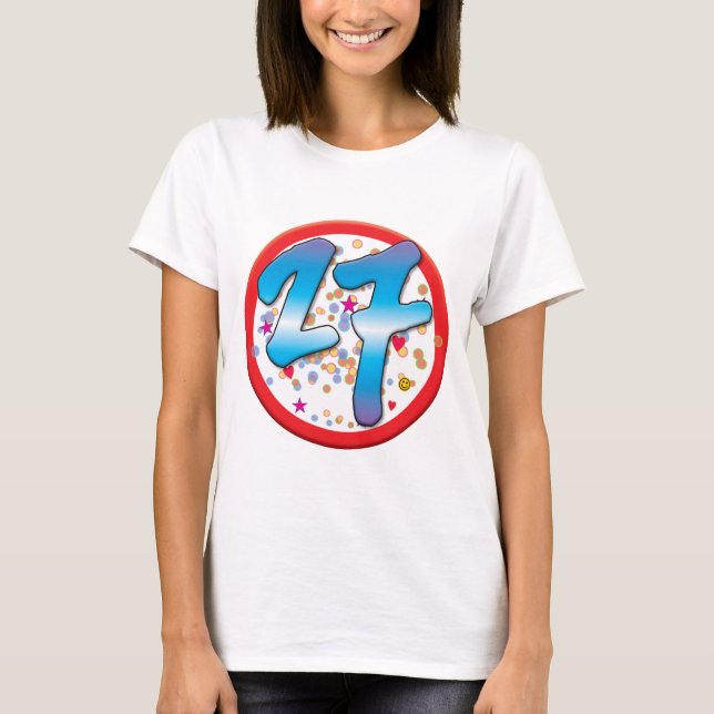 Camiseta 27o Aniversário (Frente)