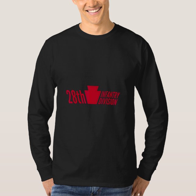 Camiseta 28ª Divisão de Infantaria Exército 28º Oitavo (Frente)