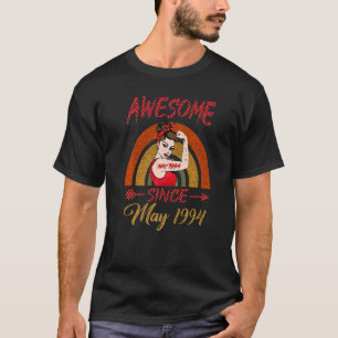Camiseta 28º aniversário da Rainha Incrível desde maio de 1