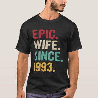 Camiseta 28º Aniversário De Casamento Oferece Presentes Par