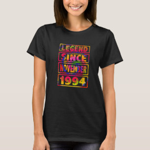 Camiseta 28º Aniversário Legenda de decoração de colos desd