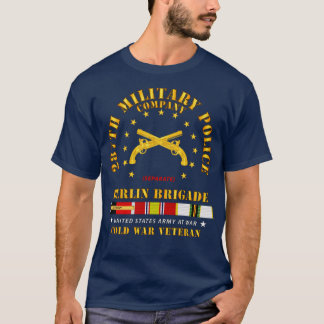Camiseta 287.a Empresa Militar de Polícia Berlin Bde w OCCU