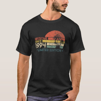 Camiseta 28 Aniversário Gifts Incrível Desde 1994 Limited E