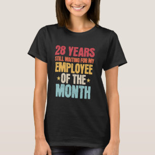 Camiseta 28 Anos De Trabalho Empregado - 28 Anos De Trabalh