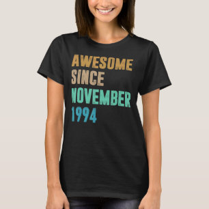 Camiseta 28 anos é incrível desde novembro de 1994 28º bir