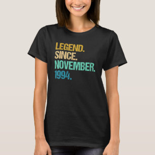 Camiseta 28 anos é incrível desde novembro de 1994 28º bir