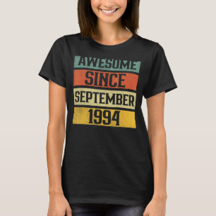 Camiseta 28 anos é incrível desde setembro de 1994 28º 8