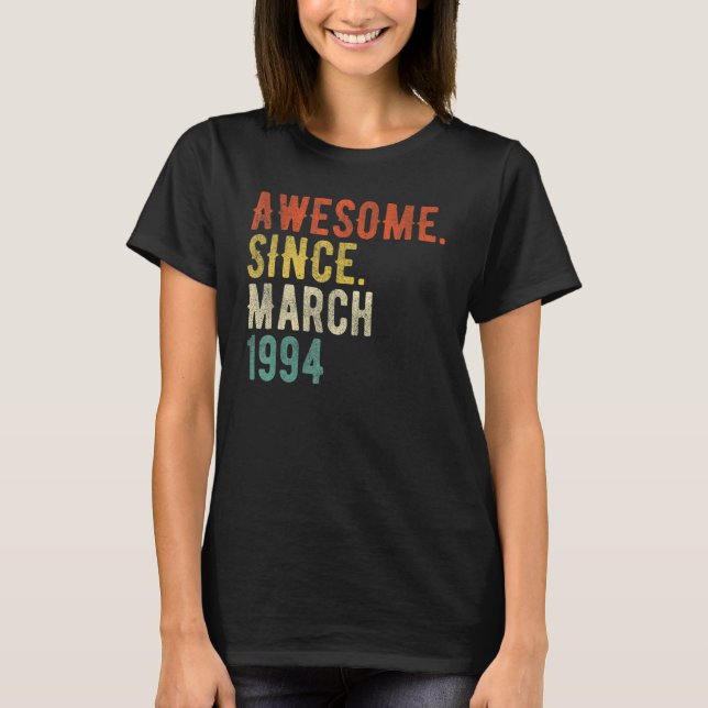 Camiseta 28 anos março de 1994 (Frente)