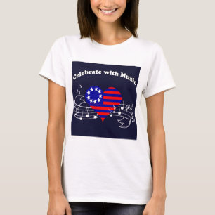 Camiseta #28 comemoram com música