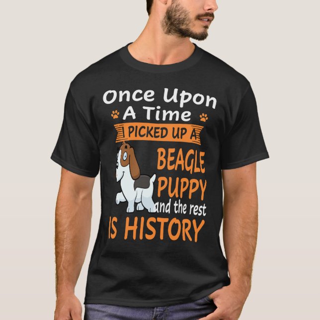 Camiseta 28 Um De Cada Vez - Beagle Puppy (Frente)