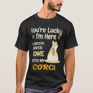 Camiseta 28 Você é Corgi Sortudo