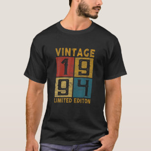 Camiseta 28Th Birthday Vintage 1994 Born In 1994 28 Yrs Old