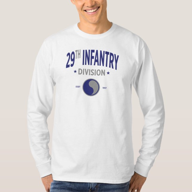 Camiseta 29ª Divisão de Infantaria, Forças Armadas dos EUA (Frente)